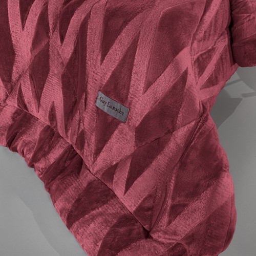 King Size Πάπλωμα Guy Laroche Zadic 260X240 Bordeaux