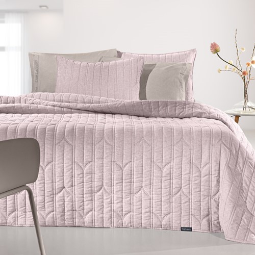 Κουβερλί Μονό Guy Laroche (Σετ) Aurora 180x240 Sepia