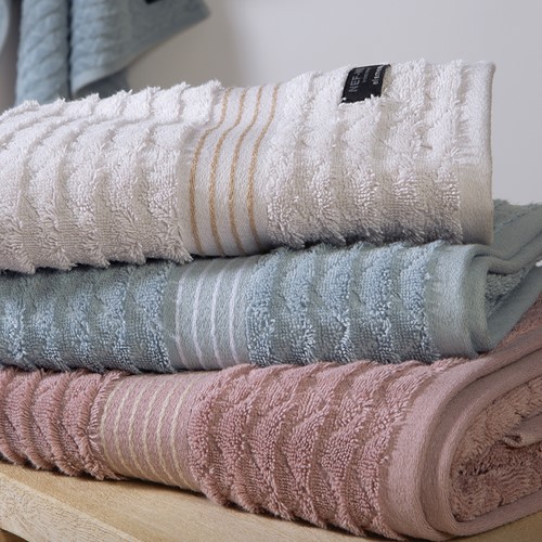 Πετσέτα Προσώπου Nef-Nef Homeware Elements-Elgyn 50x100 Off White