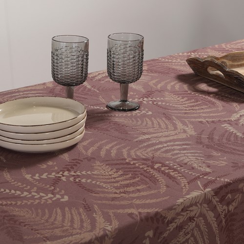 Τραπεζομάντηλο Nef-Nef Homeware Fern 140x240 Bordo