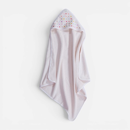 Βρεφική Κάπα Nef-Nef Homeware Dots 75x75 Ecru/Pink