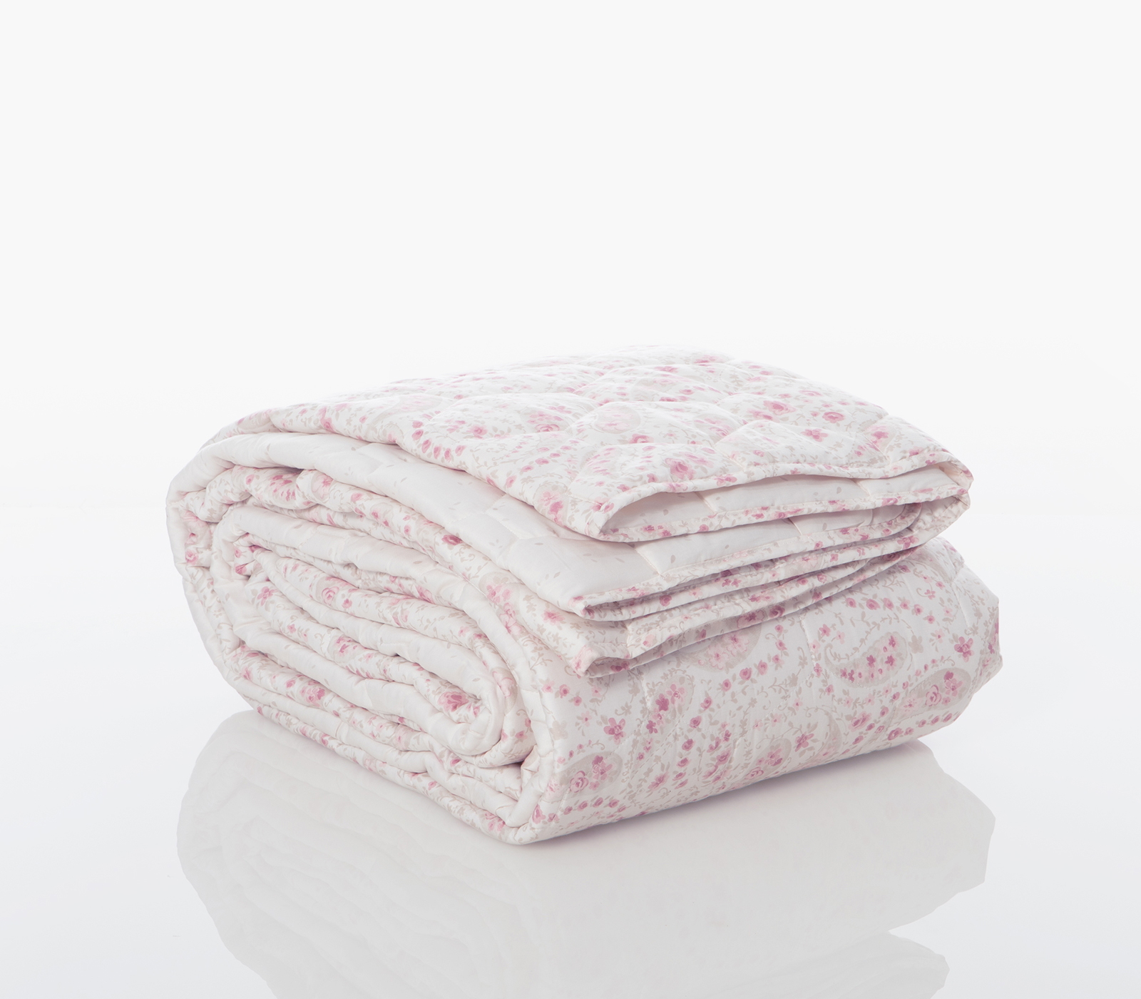 Κουβερλί Υπέρδιπλο Nef-Nef Homeware Mirelle 240Χ230 Ecru/Pink