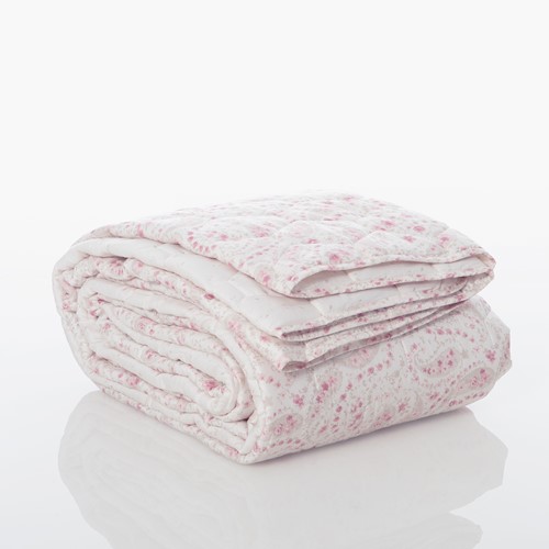 Κουβερλί Υπέρδιπλο Nef-Nef Homeware Mirelle 240Χ230 Ecru/Pink