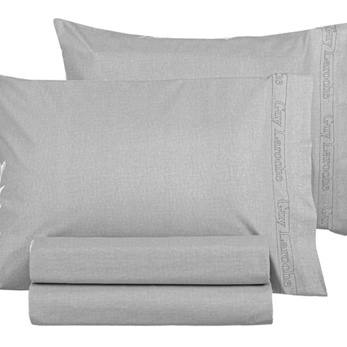 Σεντόνι Κing Size Guy Laroche Color Plus Smoke 270X280