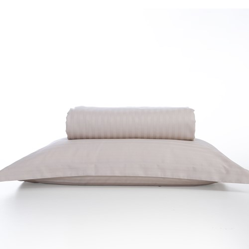 Σετ Παπλωματοθήκη Υπέρδιπλη Nef-Nef Homeware (Σετ) Elements 24 240X220 Ecru