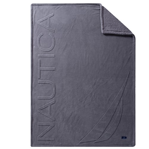 Διακοσμητικό Ριχτάρι Πολυθρόνας Nef-Nef Homeware Nau Coast 130X180 Grey