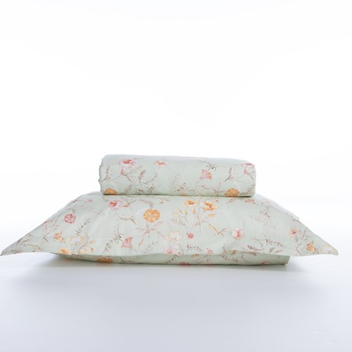 Παπλωματοθήκη Υπέρδιπλη Βαμβακοσατέν Nef-Nef Homeware Mimosa 240x230 Green