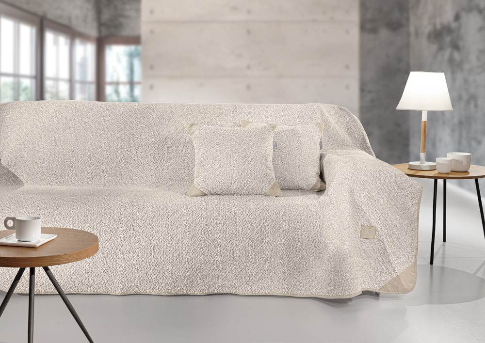 Ριχτάρι Πολυθρόνας Guy Laroche Lama Beige 170x150 
