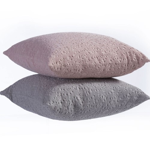 Διακοσμητική Μαξιλαροθήκη Nef-Nef Homeware Valencia 50X50 Grey