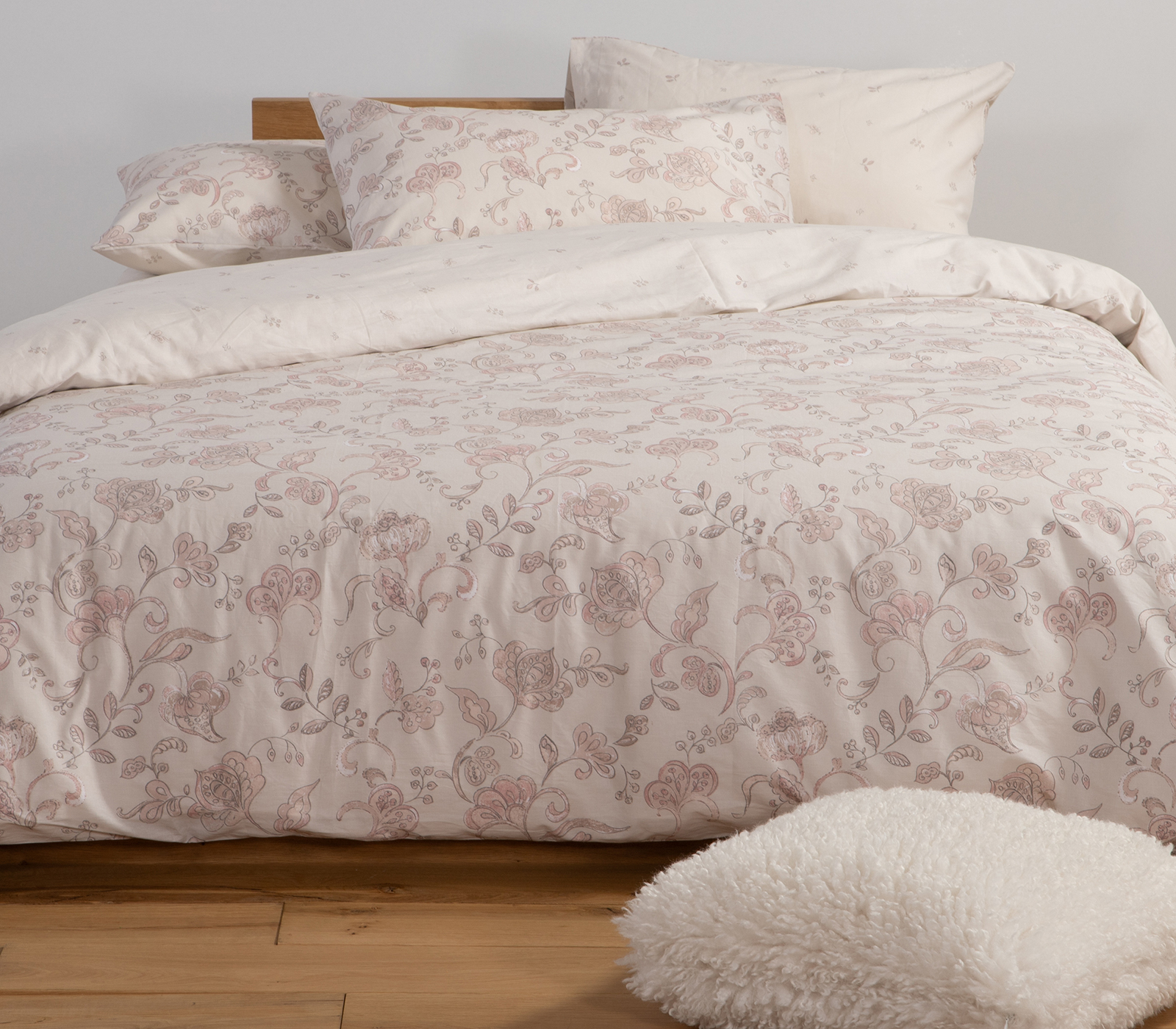 Παπλωματοθήκη Υπέρδιπλη Nef-Nef Homeware (Σετ) Carena 240x230 Grey