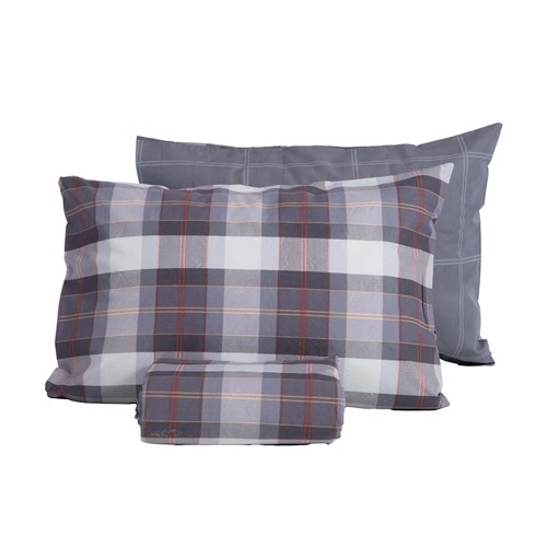 Παπλωματοθήκη Μονή Nef-Nef Homeware (Σετ) Racket 170x240 Denim