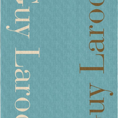 Πετσέτα Θαλάσσης Guy Laroche Velour Printed 2501 01 100X175