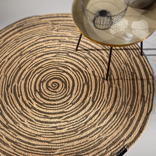 Χαλί Σαλονιού Guy Laroche Floral Choco 150 Round