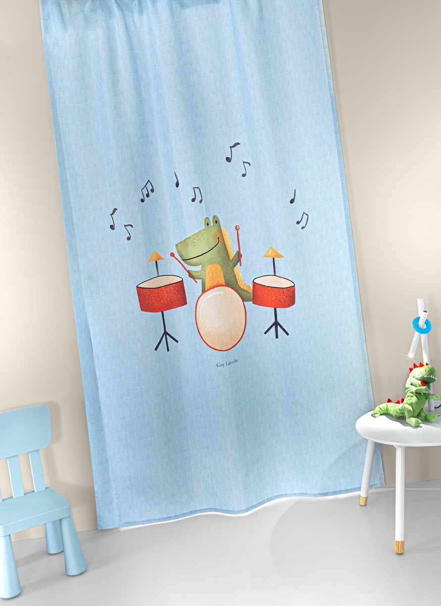 Κουρτίνα Guy Laroche Band Sky 150Χ270