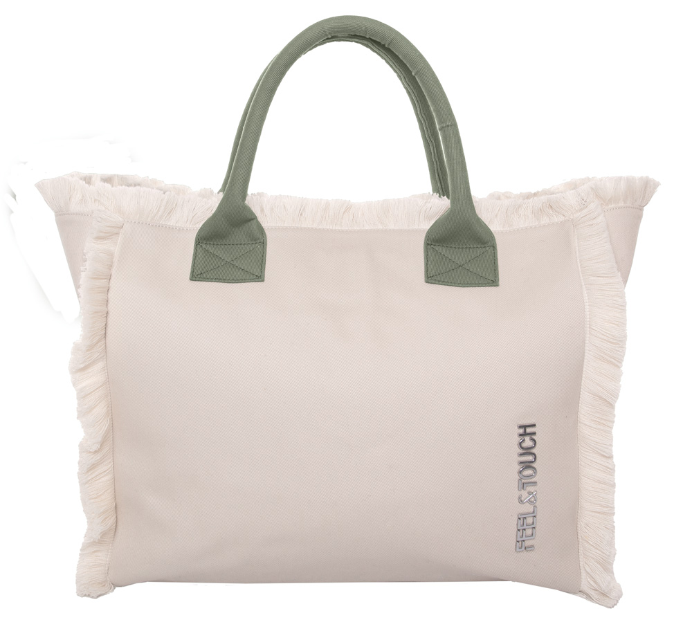 Τσάντα Ώμου Feel & Touch Caribbean Ammos/Khaki