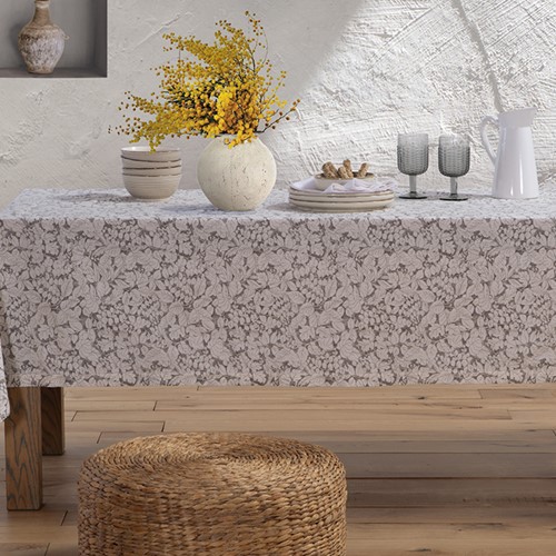 Τραπεζομάντηλο Nef-Nef Ambrose 150x300 Ecru