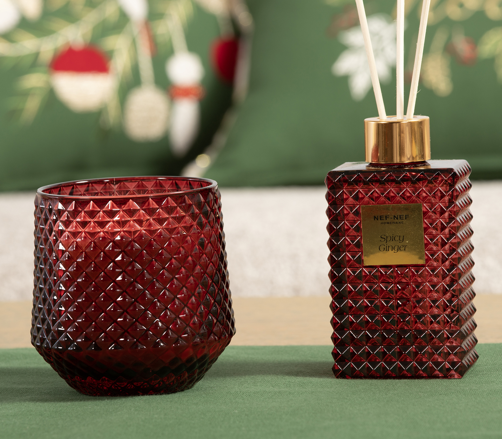 Αρωματικό Κερί Nef-Nef Homeware Spicy Ginger 240gr