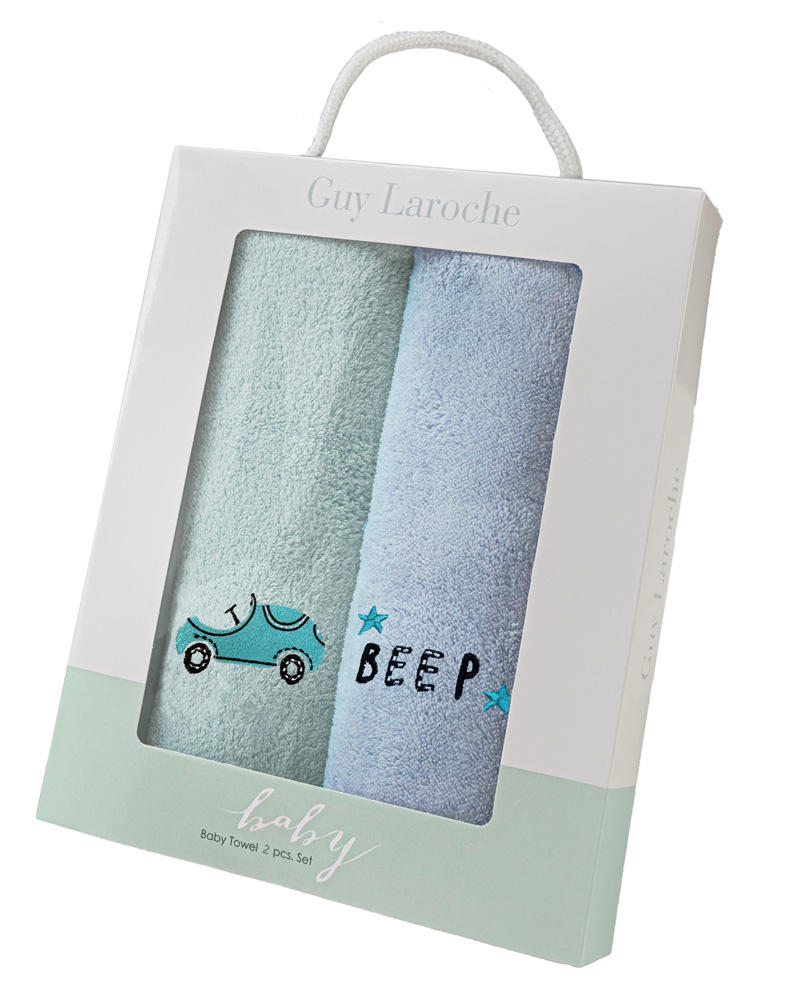  Βρεφικές Πετσέτες Guy Laroche (Σετ) Baby Towels Boy 3 (35X50)