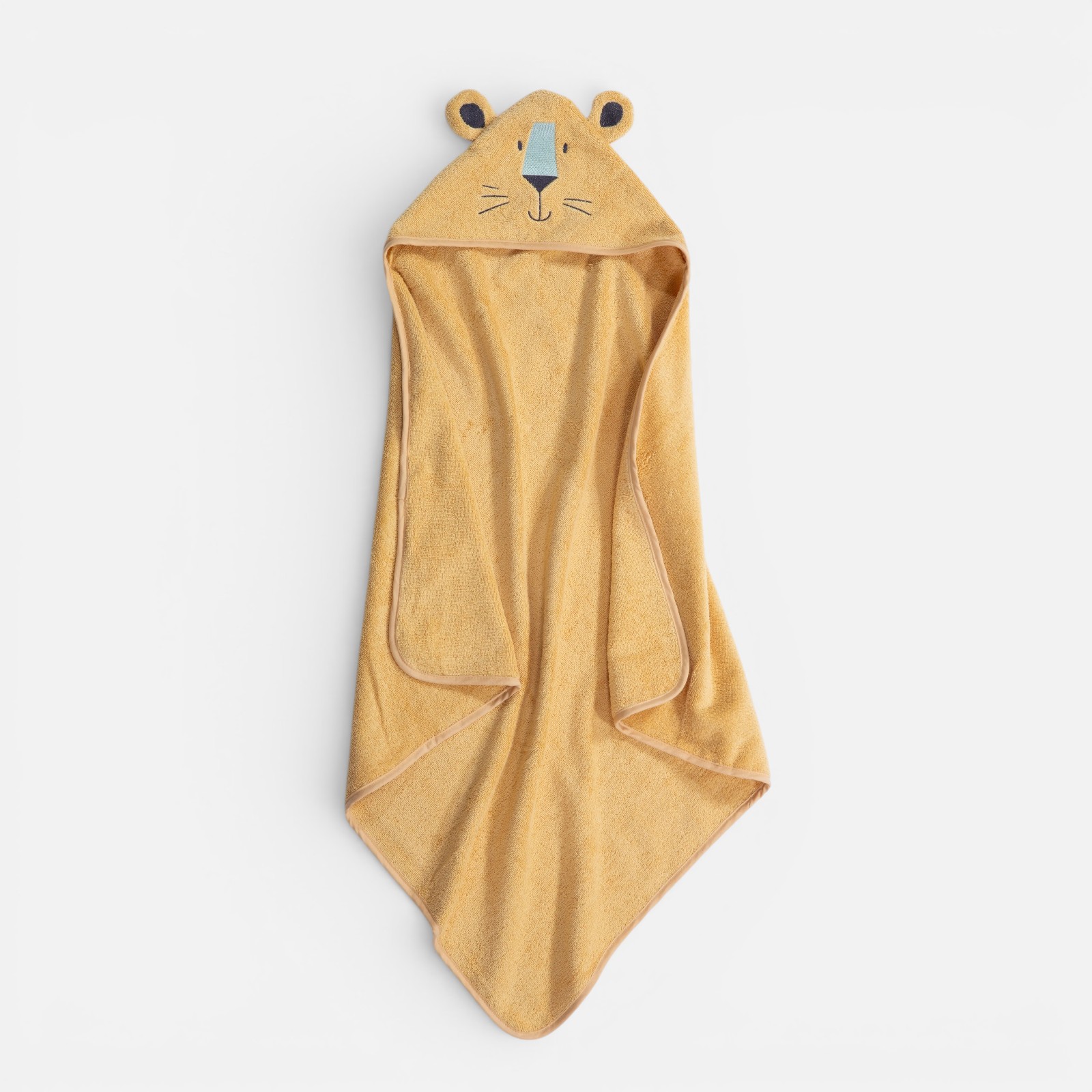Βρεφική Κάπα Nef-Nef Homeware Wild Company 75x75 Υellow