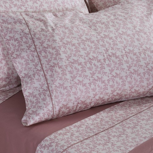 Σεντόνια Υπέρδιπλα Βαμβακοσατέν Nef-Nef Homeware (Σετ) Elements-Elaisa 240X270 Rose