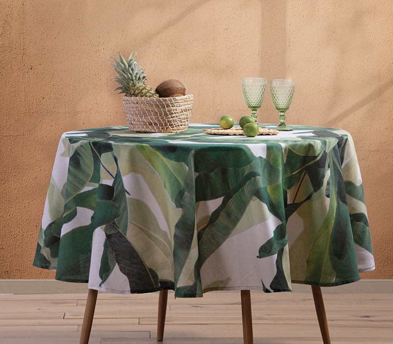 Τραπεζομάντηλο Nef-Nef Tropicana D.180 Green