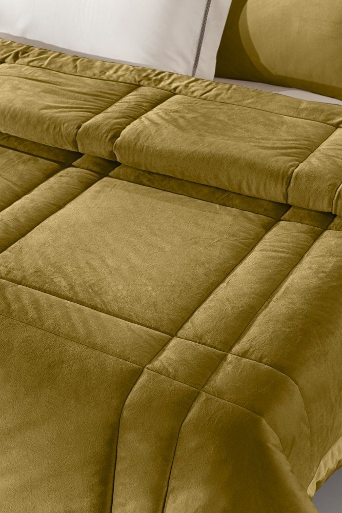 Κουβερτοπάπλωμα Υπέρδιπλο 220×240 Guy Laroche Crystal Velvet Golden
