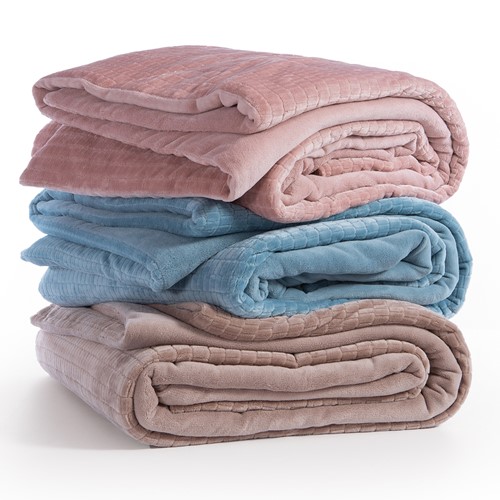 Κουβερτοπάπλωμα Υπέρδιπλο Nef-Nef Homeware Ezra 24 220X240 Rose