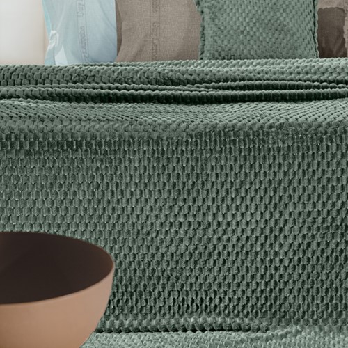 Κουβέρτα Υπέρδιπλη Guy Laroche Smoothie 220x240 Pesto