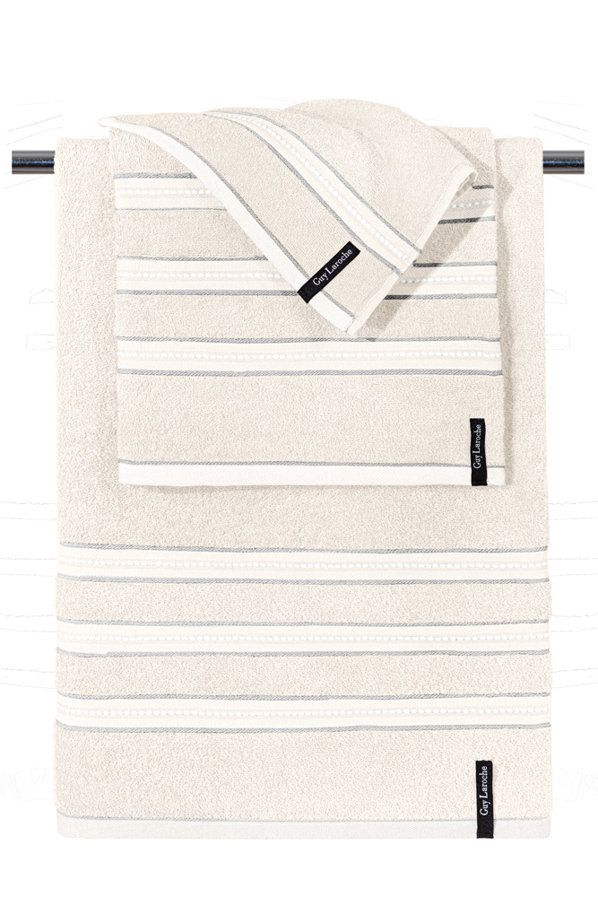 Σετ Πετσέτες Guy Laroche ( 3 τεμαχίων) Trio Cream