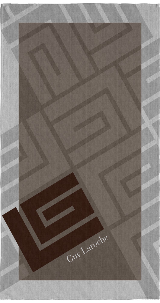 Πετσέτα Θαλάσσης Guy Laroche Velour Printed 2502 03 100X175