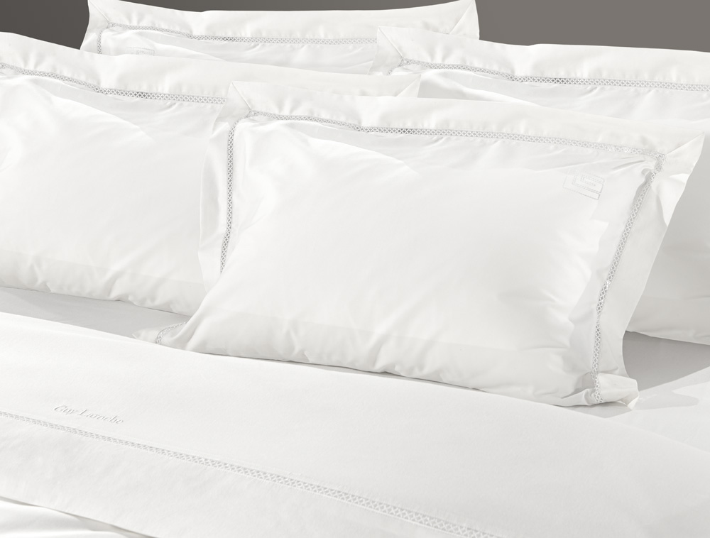 Σεντόνι Κing Size Guy Laroche (Σετ) Blend White 270Χ280