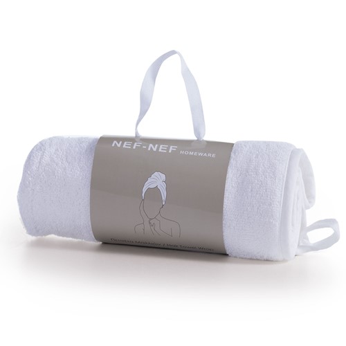 Πετσέτα Μαλλιών Nef-Nef Sandy 61Χ24 White