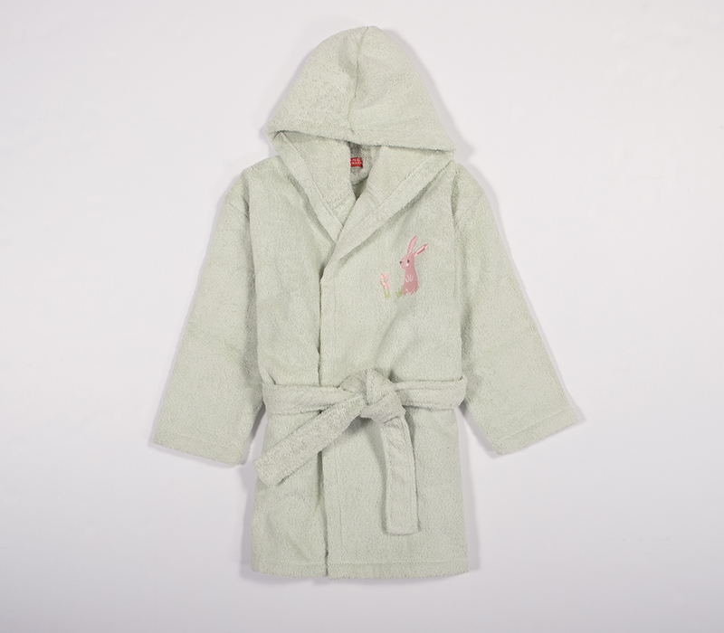 Βρεφικό Μπουρνούζι Nef-Nef Homeware Country Bunny 02 Green