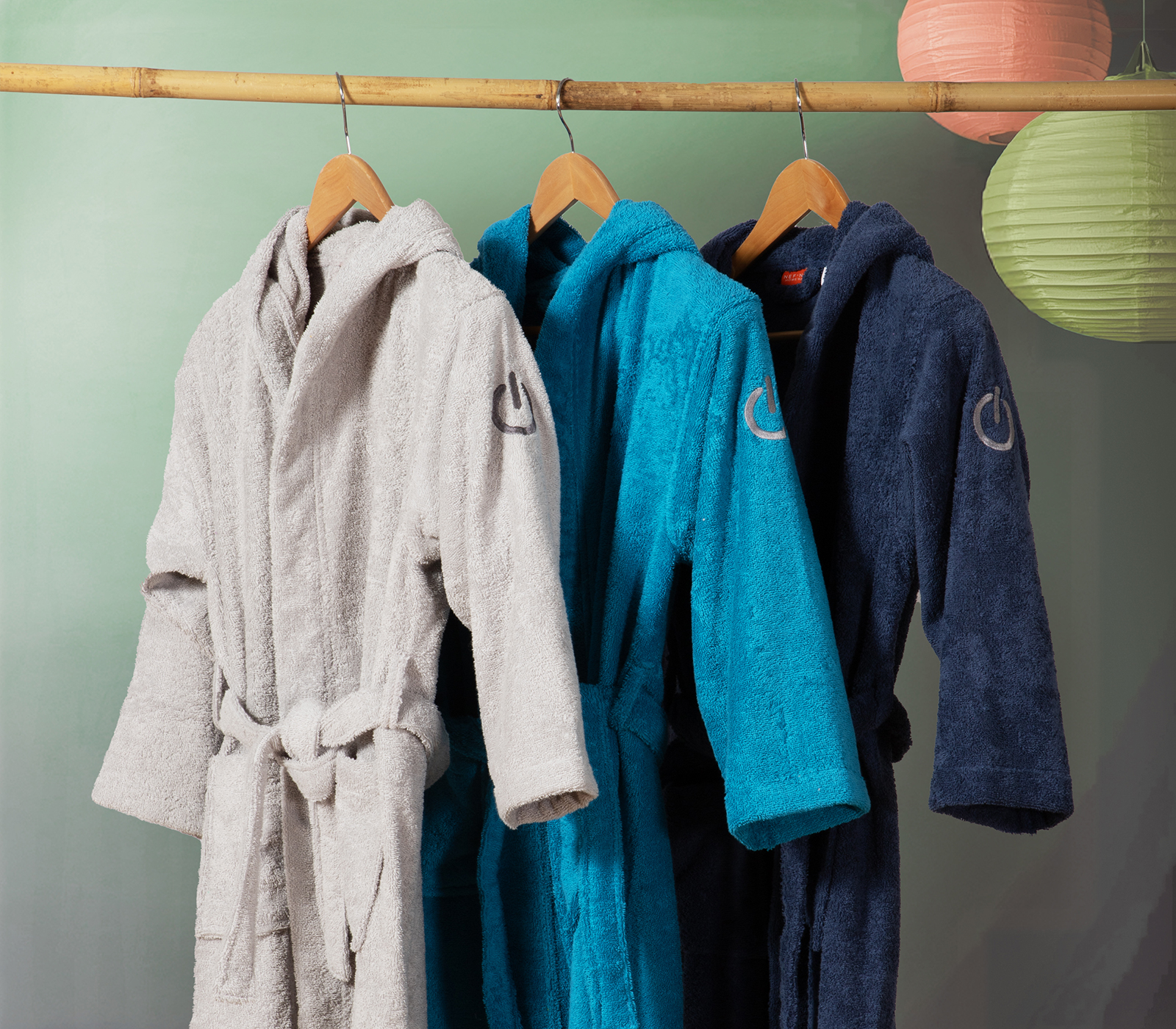 Παιδικό Μπουρνούζι Nef-Nef Homeware Color Kids Grey Age 12