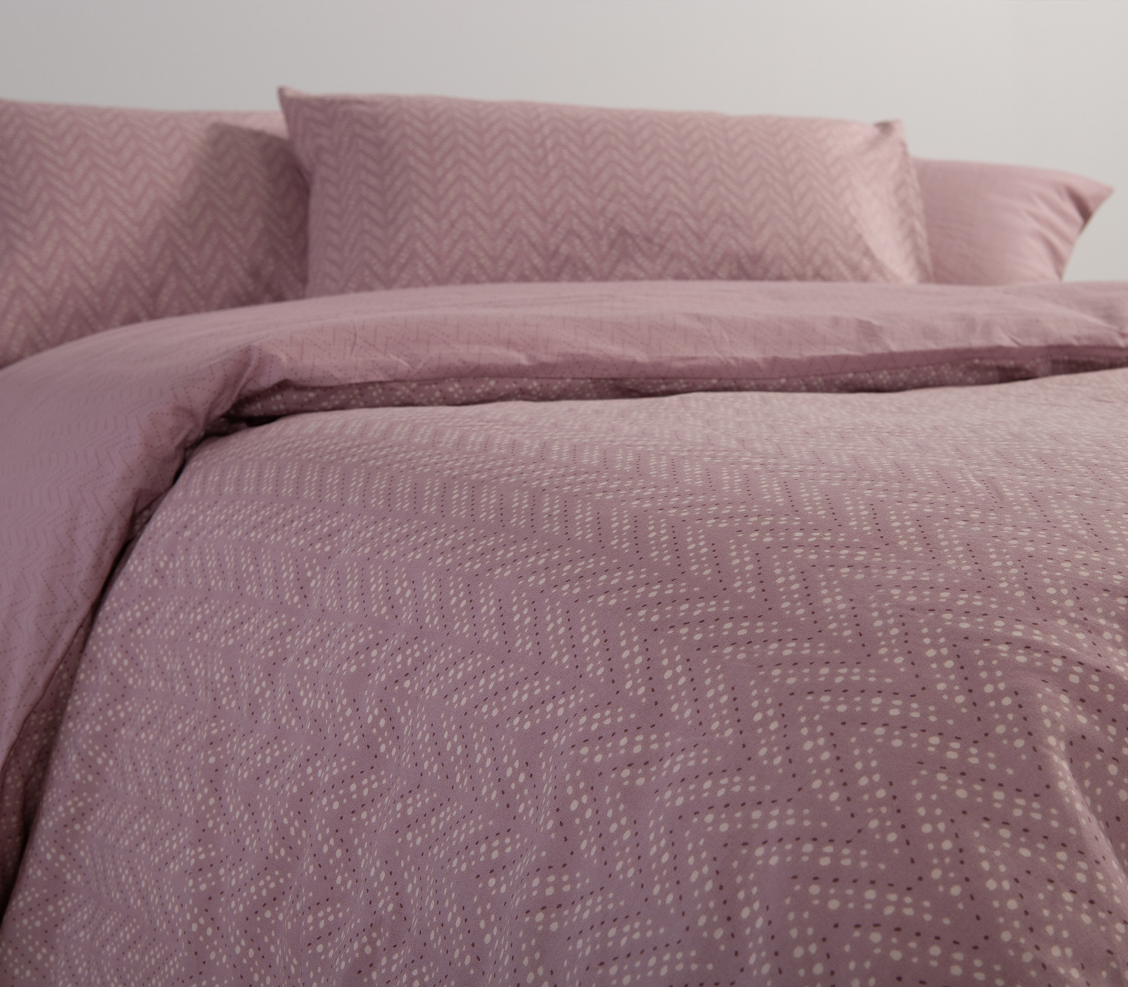 Σεντόνια Διπλά Nef-Nef Homeware Supren 200x270 Mauve