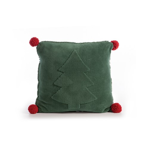 ΧΡΙΣΤΟΥΓΕΝΝΙΑΤΙΚΟ ΔΙΑΚΟΣΜΗΤΙΚΟ ΜΑΞΙΛΑΡΙ TREES OF JOY 45X45 NEF-NEF HOMEWARE