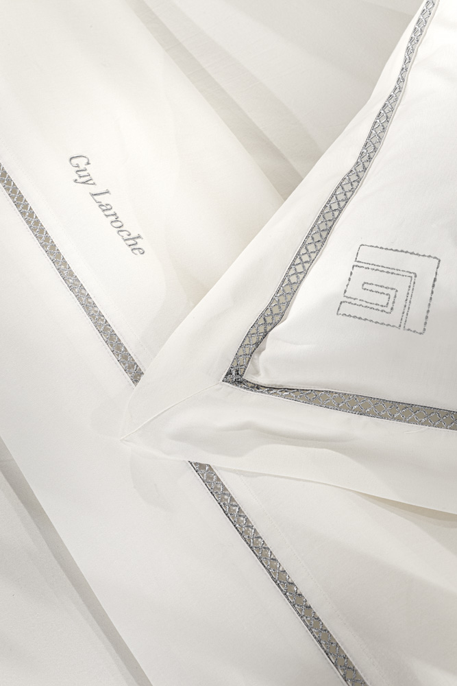Σετ Σεντόνια King Size Guy Laroche 270x280 Blend Silver Ivory