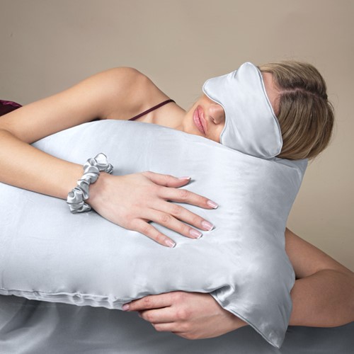 Σετ Ύπνου Feel and Touch Beauty Sleep Silver (3ΤΧΜ)
