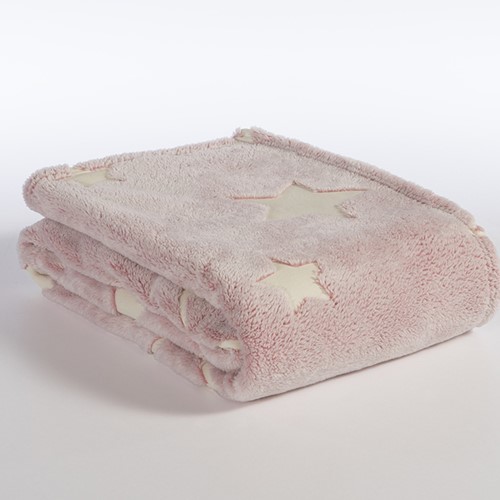 Βρεφική Κουβέρτα Κούνιας Nef-Nef Homeware Stralight 110x150 Pink