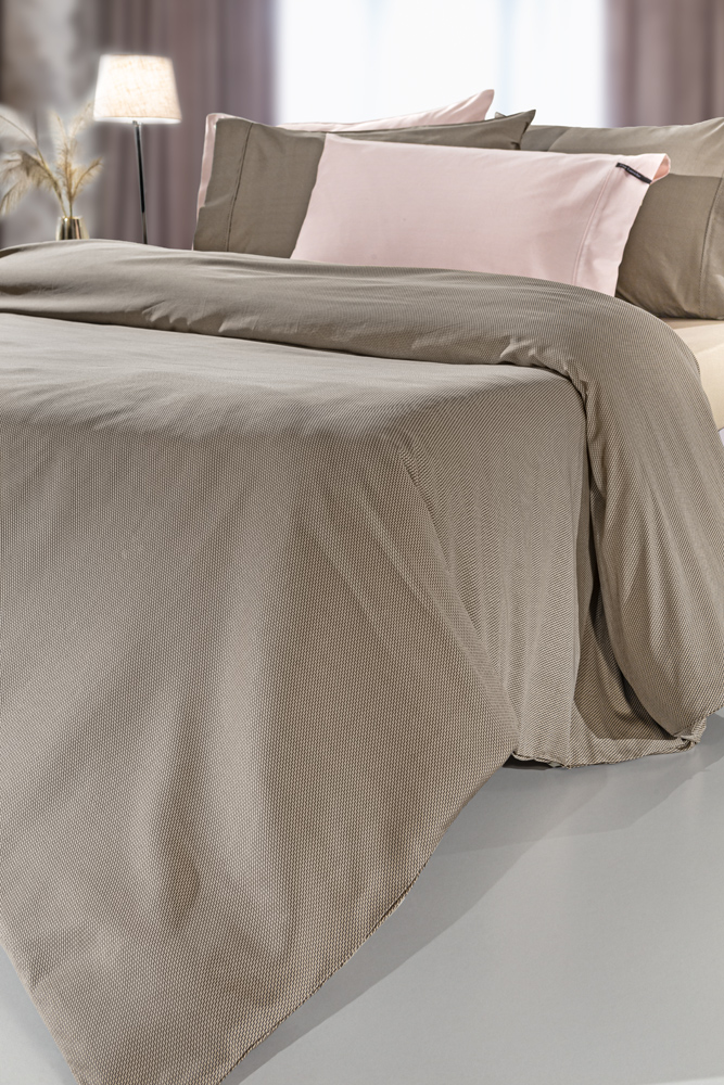 Σεντόνι King Size Guy Laroche Minimal Wenge 180X200+35 (Με Λάστιχο)