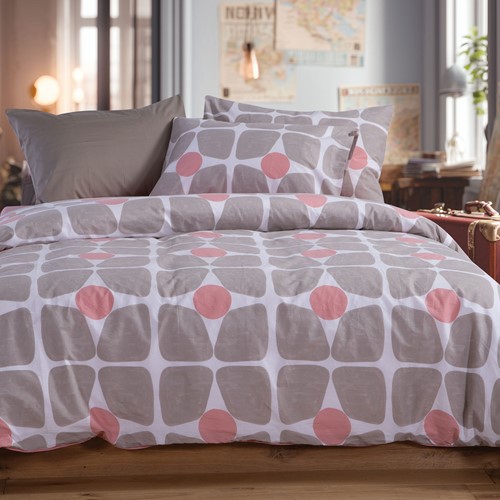 Σεντόνια Υπέρδιπλα Nef-Nef Homeware (Σετ) Casual Coreo 220x240 Beige