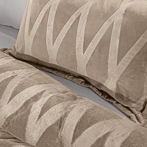 King Size Πάπλωμα Guy Laroche Zadic 260X240 Camel