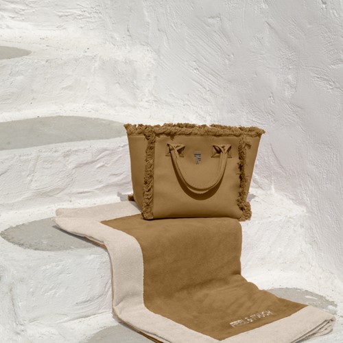 Πετσέτα Θαλάσσης Feel and Touch Caribbean Mocca 80X170