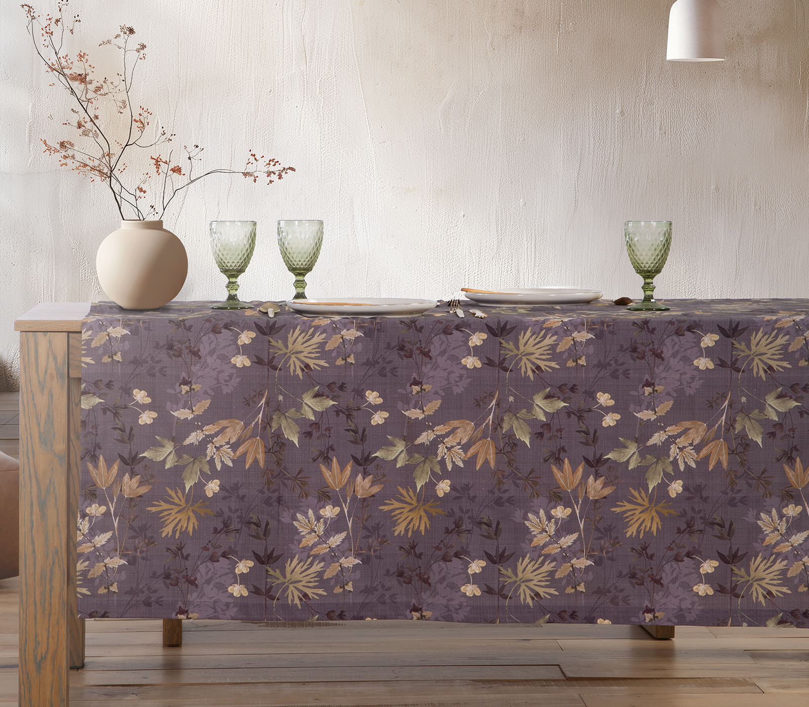 Τραπεζομάντηλο Νef-Nef Homeware Brandy 140X140 Anthracite