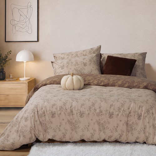 Σεντόνια Mονά Nef-Nef Homeware (Σετ) Βαμβακερά Dream 170X270 Εcru