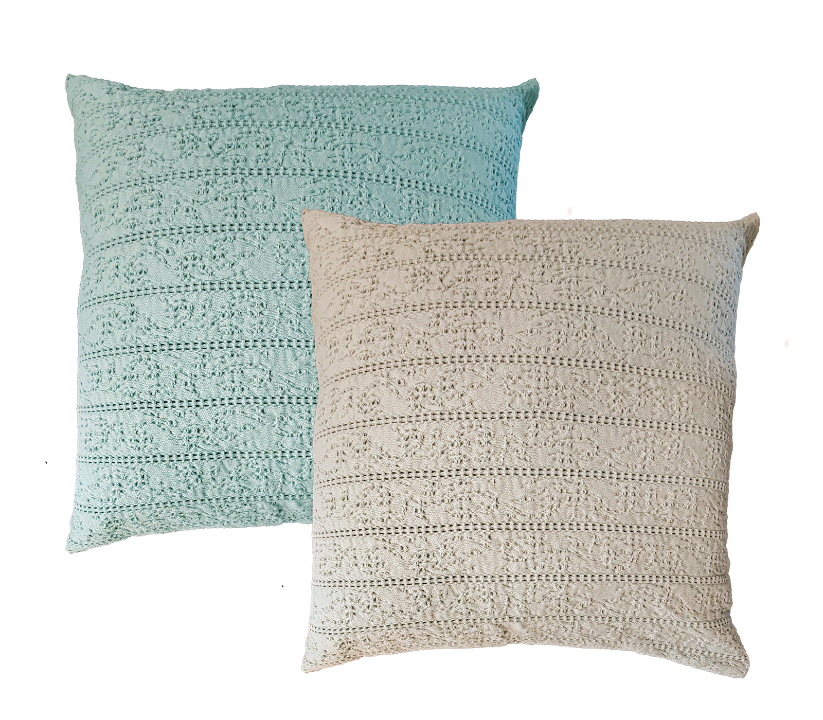 Διακοσμητική Μαξιλαροθήκη Nef-Nef Homeware Starige 50x50 White