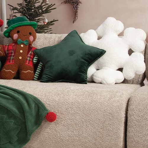 ΧΡΙΣΤΟΥΓΓΕΝΙΑΤΙΚΟ ΔΙΑΚΟΣΜΗΤΙΚΟ ΜΑΞΙΛΑΡΙ COOKIE 30X40 NEF-NEF HOMEWARE