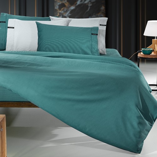 Σεντόνι King Size Guy Laroche Minimal Petrol 180X270