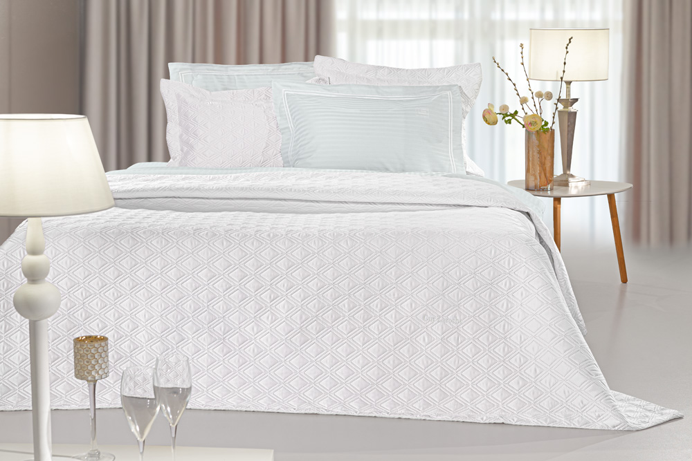 Κουβερλί Υπέρδιπλο Guy Laroche Honour (Σετ) 240x250  White