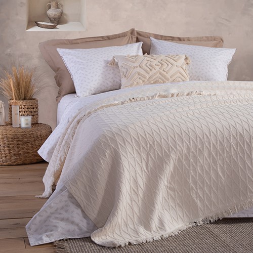 Κουβέρτα Υπέρδιπλη Nef-Nef Outlast 230x240 Ecru